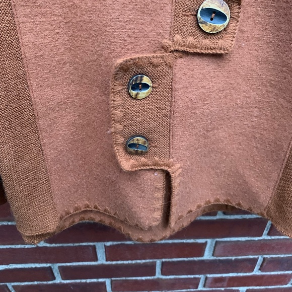 Nordstrom | Rust Tabs Alpaca Cardigan - Picture 3 of 5